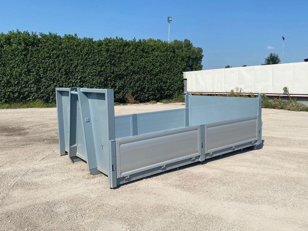 CONTAINER A PIANALE NUOVO CON SPONDE IN TR5 - Contenedor de gancho: foto 1 CONTAINER A PIANALE NUOVO CON SPONDE IN TR5 - Contenedor de gancho: foto 1