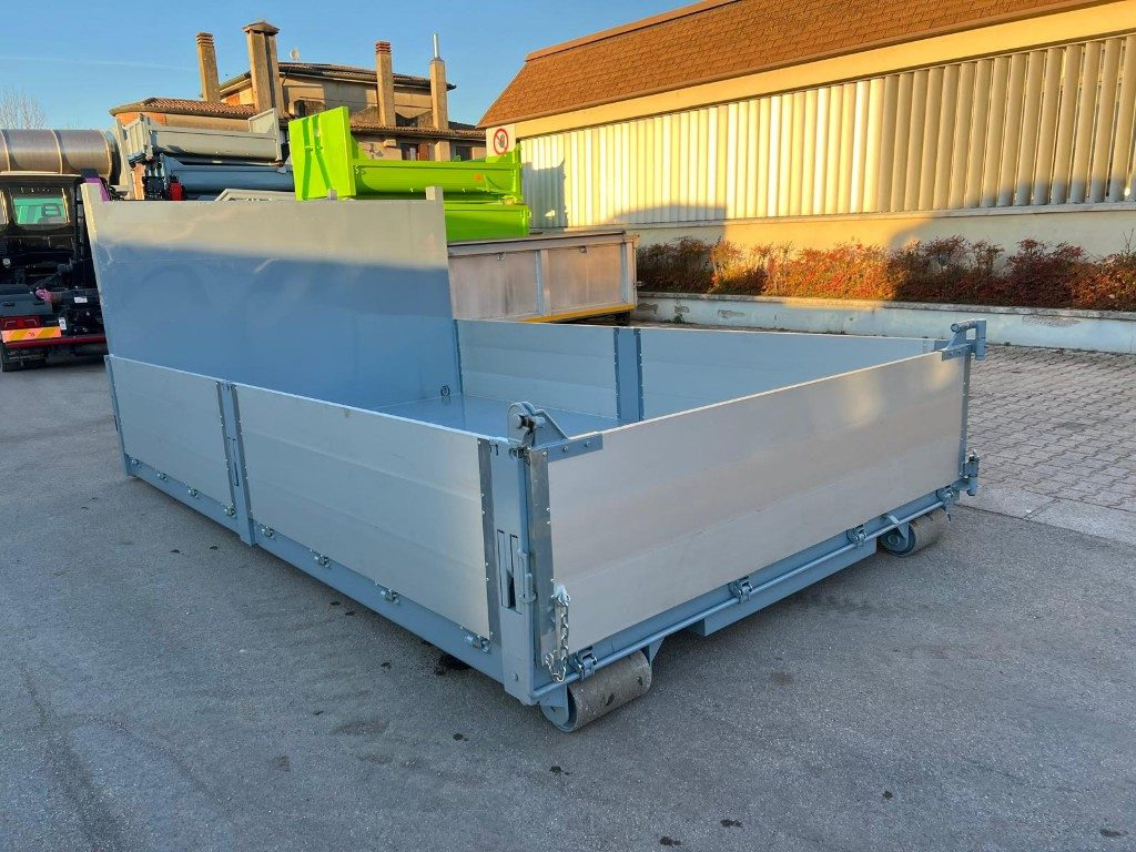 CONTAINER SCARRABILE NUOVO A PIANALE CON SPONDE - Contenedor de gancho: foto 4 CONTAINER SCARRABILE NUOVO A PIANALE CON SPONDE - Contenedor de gancho: foto 4