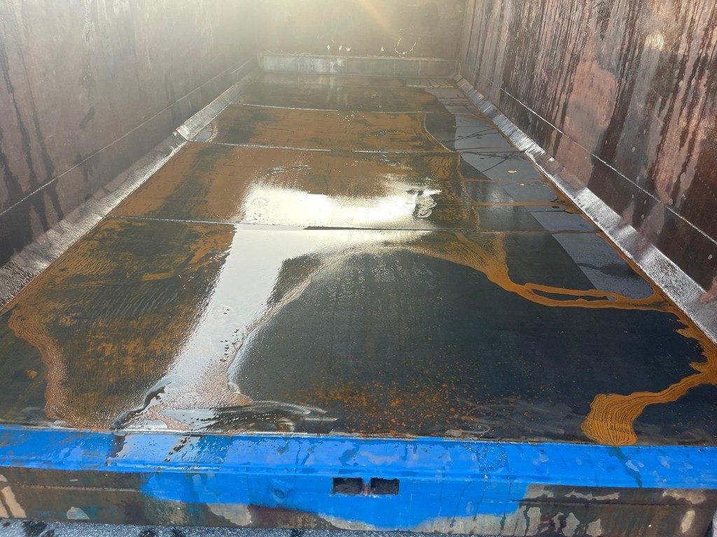 Contenedor de gancho CONTAINER SCARRABILE USATO CON COPERCHIO: foto 6