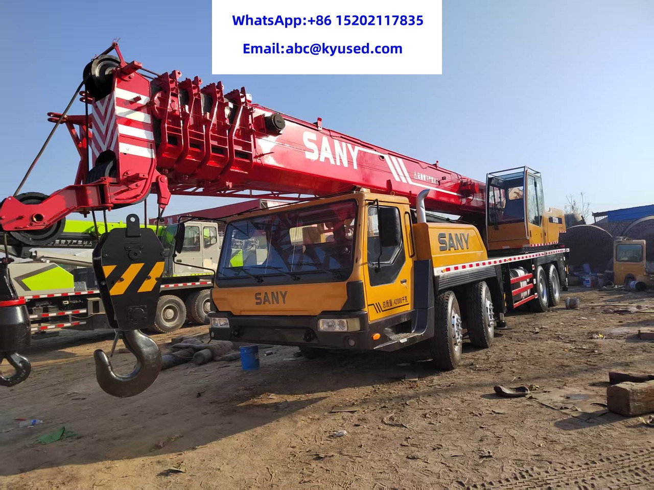 SANY STC500 STC750 STC800 STC1000 STC250 25TON 50TON 75TON 80TON 100TON - Autogrúa: foto 1 SANY STC500 STC750 STC800 STC1000 STC250 25TON 50TON 75TON 80TON 100TON - Autogrúa: foto 1