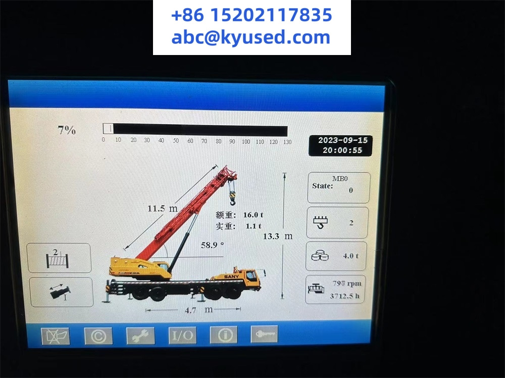 Autogrúa SANY STC800 STC750 STC750S: foto 11 Autogrúa SANY STC800 STC750 STC750S: foto 11