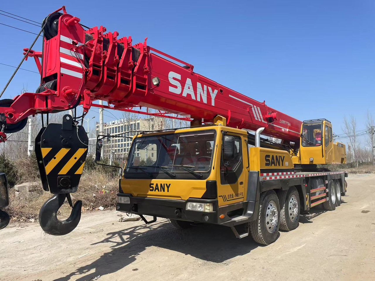 SANY STC800 STC800E STC800T STC80T5 STC800H STC750 75 ton 80ton truck crane - Autogrúa: foto 1 SANY STC800 STC800E STC800T STC80T5 STC800H STC750 75 ton 80ton truck crane - Autogrúa: foto 1