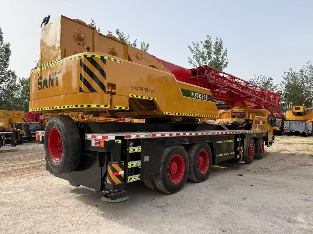 SANY STC800 STC800E STC800T STC80T5 STC800H STC750 75 ton 80ton truck crane - Autogrúa: foto 4 SANY STC800 STC800E STC800T STC80T5 STC800H STC750 75 ton 80ton truck crane - Autogrúa: foto 4