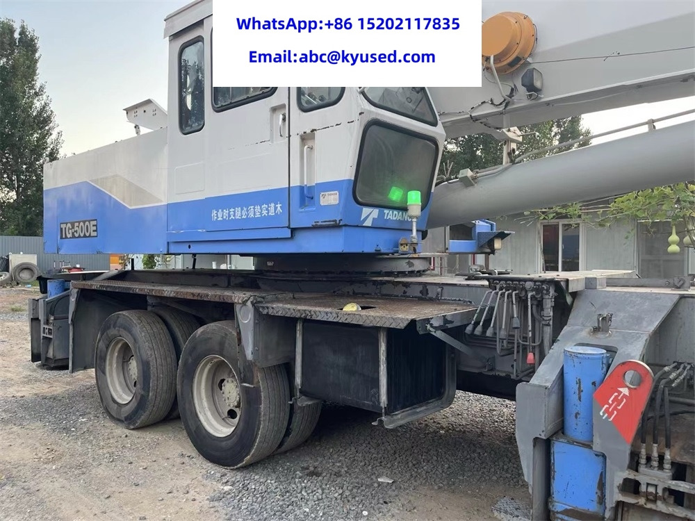 TADANO TG500E TG700E TG1000 TG250E TL250E TL300E 25TON 35TON 50TON 70TON 100TON - Autogrúa: foto 4 TADANO TG500E TG700E TG1000 TG250E TL250E TL300E 25TON 35TON 50TON 70TON 100TON - Autogrúa: foto 4