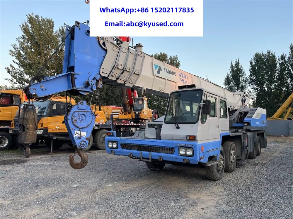 TADANO TG500E TG700E TG1000 TG250E TL250E TL300E 25TON 35TON 50TON 70TON 100TON - Autogrúa: foto 1 TADANO TG500E TG700E TG1000 TG250E TL250E TL300E 25TON 35TON 50TON 70TON 100TON - Autogrúa: foto 1