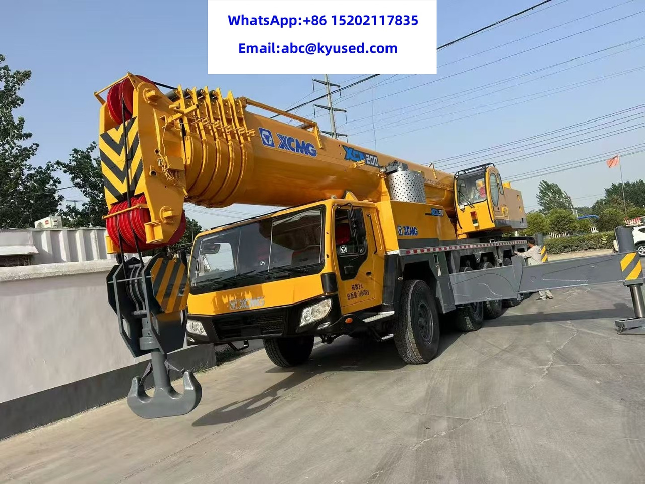 Autogrúa XCMG QAY200 XCT200 XCA200 200Ton 220t 240t 250ton 260t crane: foto 6