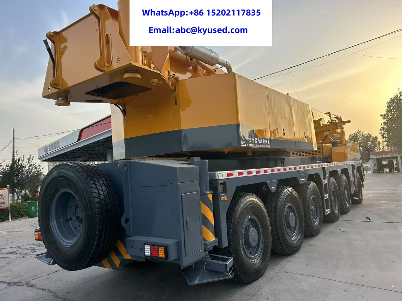 Autogrúa XCMG QAY200 XCT200 XCA200 200Ton 220t 240t 250ton 260t crane: foto 8