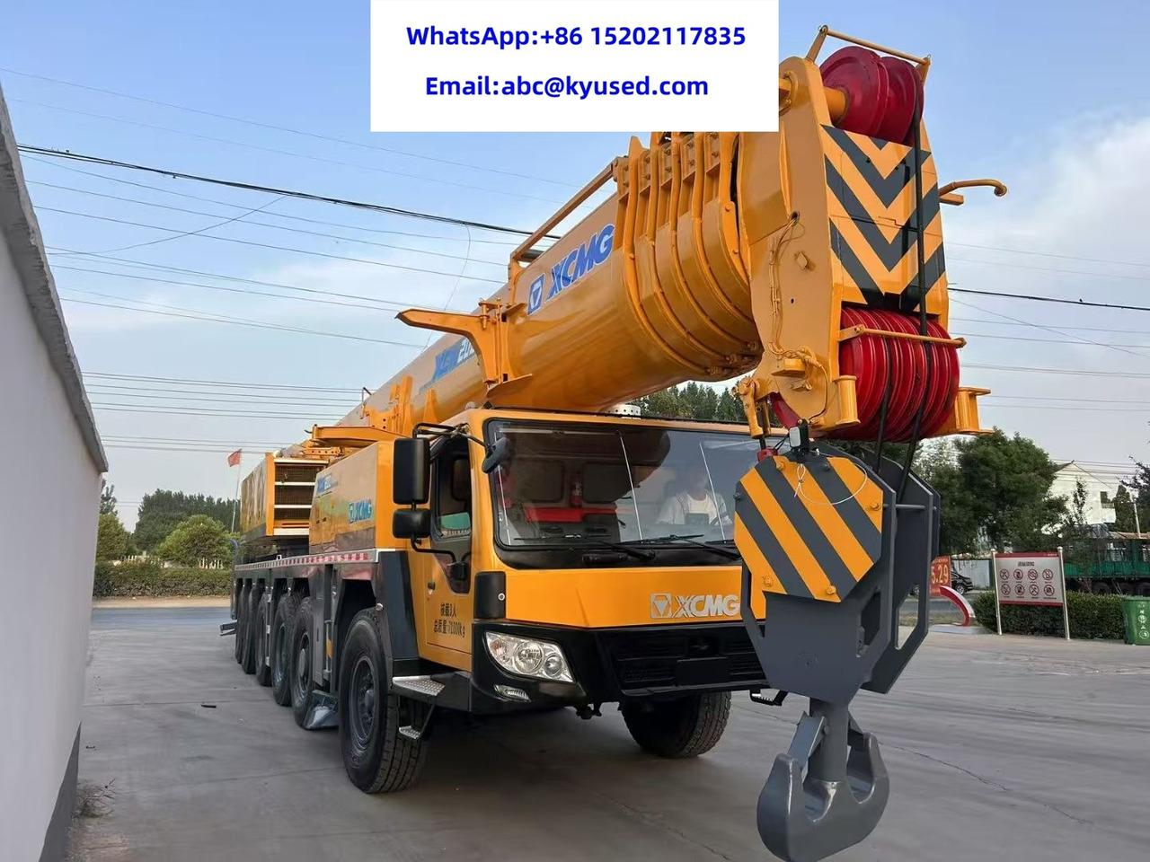 Autogrúa XCMG QAY200 XCT200 XCA200 200Ton 220t 240t 250ton 260t crane: foto 7