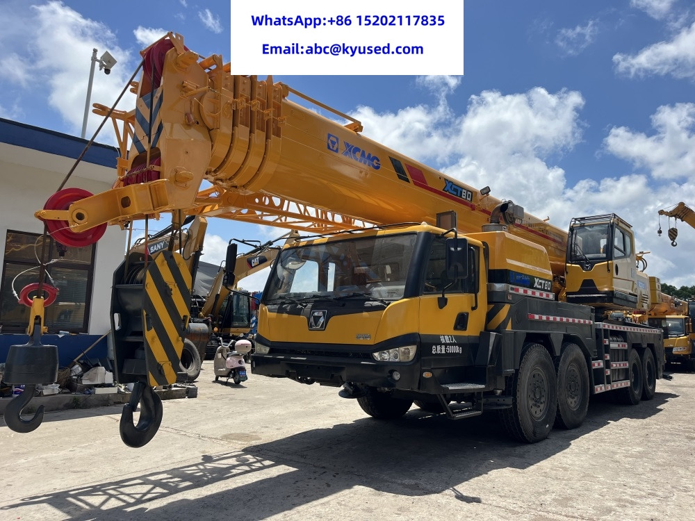 XCMG XCT80 XCT80L5 QY80K XCT85 XCT90 80TONS 85TON 90TON CRANE - Autogrúa: foto 2 XCMG XCT80 XCT80L5 QY80K XCT85 XCT90 80TONS 85TON 90TON CRANE - Autogrúa: foto 2