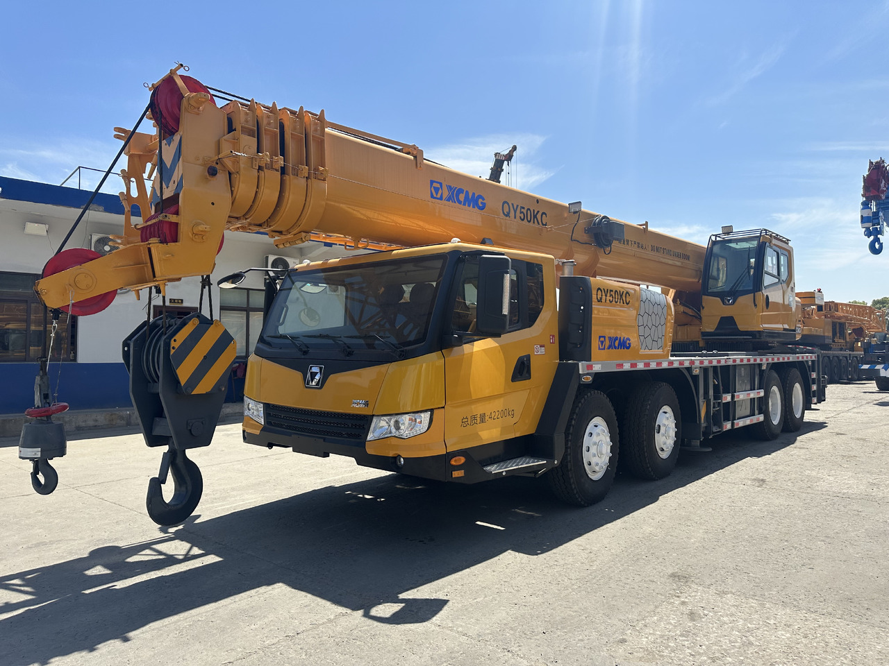 XCMG qy50kc xct55 qy55kc qy25k5c 50ton 55 ton 70 ton 85 ton 90 ton 100 ton 110 ton 130 ton truck crane - Autogrúa: foto 4 XCMG qy50kc xct55 qy55kc qy25k5c 50ton 55 ton 70 ton 85 ton 90 ton 100 ton 110 ton 130 ton truck crane - Autogrúa: foto 4