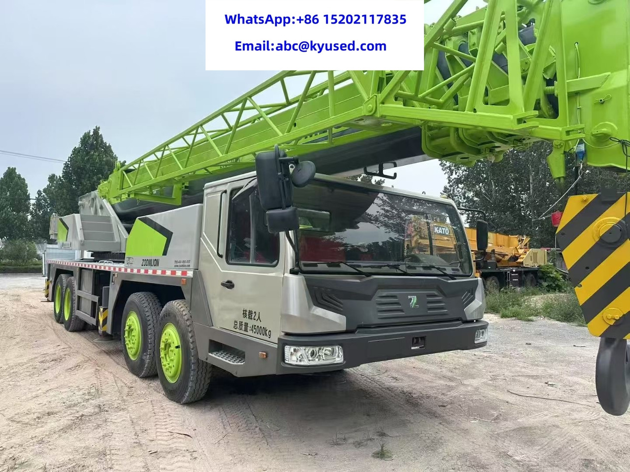 ZOOMLION QY70V ZTC700V QY80V ZTC800V 70TON 80TON CRANE - Autogrúa: foto 4 ZOOMLION QY70V ZTC700V QY80V ZTC800V 70TON 80TON CRANE - Autogrúa: foto 4