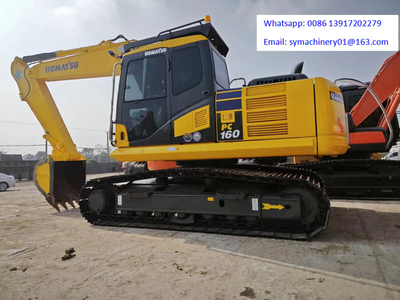 Komatsu PC160 - Excavadora de cadenas: foto 1 Komatsu PC160 - Excavadora de cadenas: foto 1