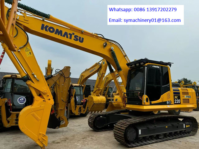 Komatsu PC220-8 PC200 PC220 PC300 PC240 PC400 - Excavadora de cadenas: foto 1 Komatsu PC220-8 PC200 PC220 PC300 PC240 PC400 - Excavadora de cadenas: foto 1