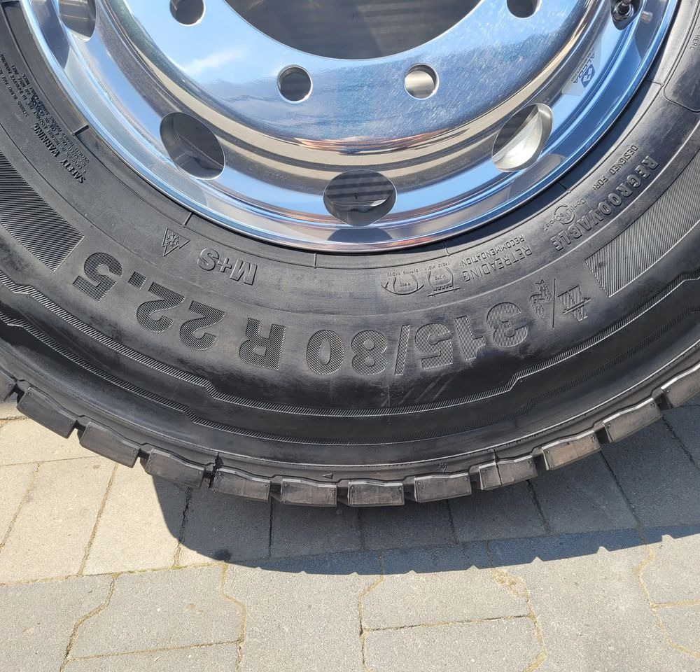 KOŁO CONTINENTAL 315/80R22.5 HYBRID HB3 ALUS ALCOA 9.00 NOWA Chwalim116 - Neumáticos y llantas para Camión: foto 3 KOŁO CONTINENTAL 315/80R22.5 HYBRID HB3 ALUS ALCOA 9.00 NOWA Chwalim116 - Neumáticos y llantas para Camión: foto 3