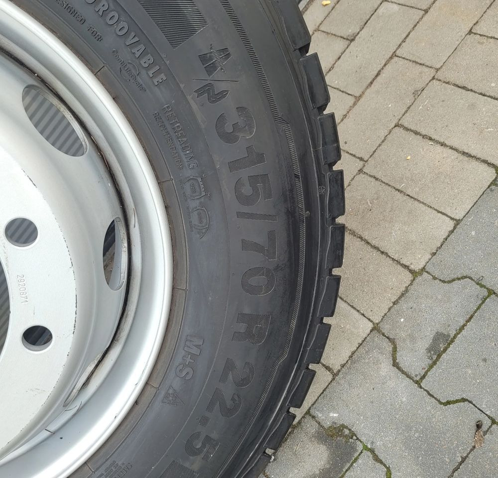 KOŁO CONTINENTAL CONTI HYBRID HD3 315/70R22.5 FELGA 9.00 - Neumáticos y llantas para Camión: foto 3 KOŁO CONTINENTAL CONTI HYBRID HD3 315/70R22.5 FELGA 9.00 - Neumáticos y llantas para Camión: foto 3