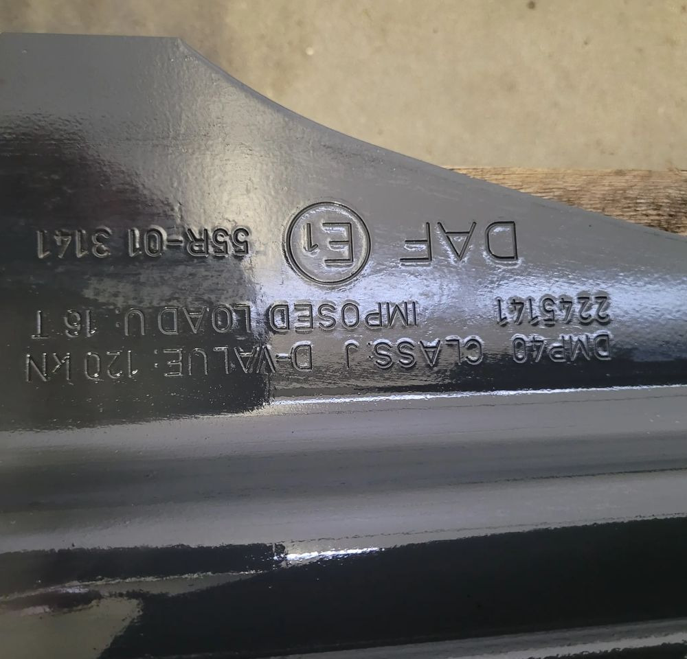 SIODŁO JOST DAF XG XF NOWY MODEL JSK37C-150 - Quinta rueda para Camión: foto 3 SIODŁO JOST DAF XG XF NOWY MODEL JSK37C-150 - Quinta rueda para Camión: foto 3