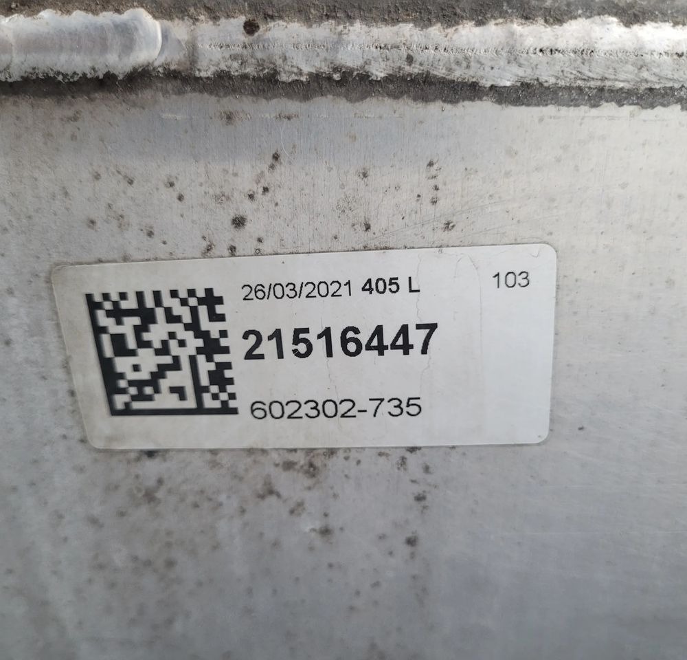 ZBIORNIK PALIWA VOLVO FH4 21516447 405L ORYGINAŁ CHWALIM116 - Depósito de combustible para Camión: foto 4 ZBIORNIK PALIWA VOLVO FH4 21516447 405L ORYGINAŁ CHWALIM116 - Depósito de combustible para Camión: foto 4