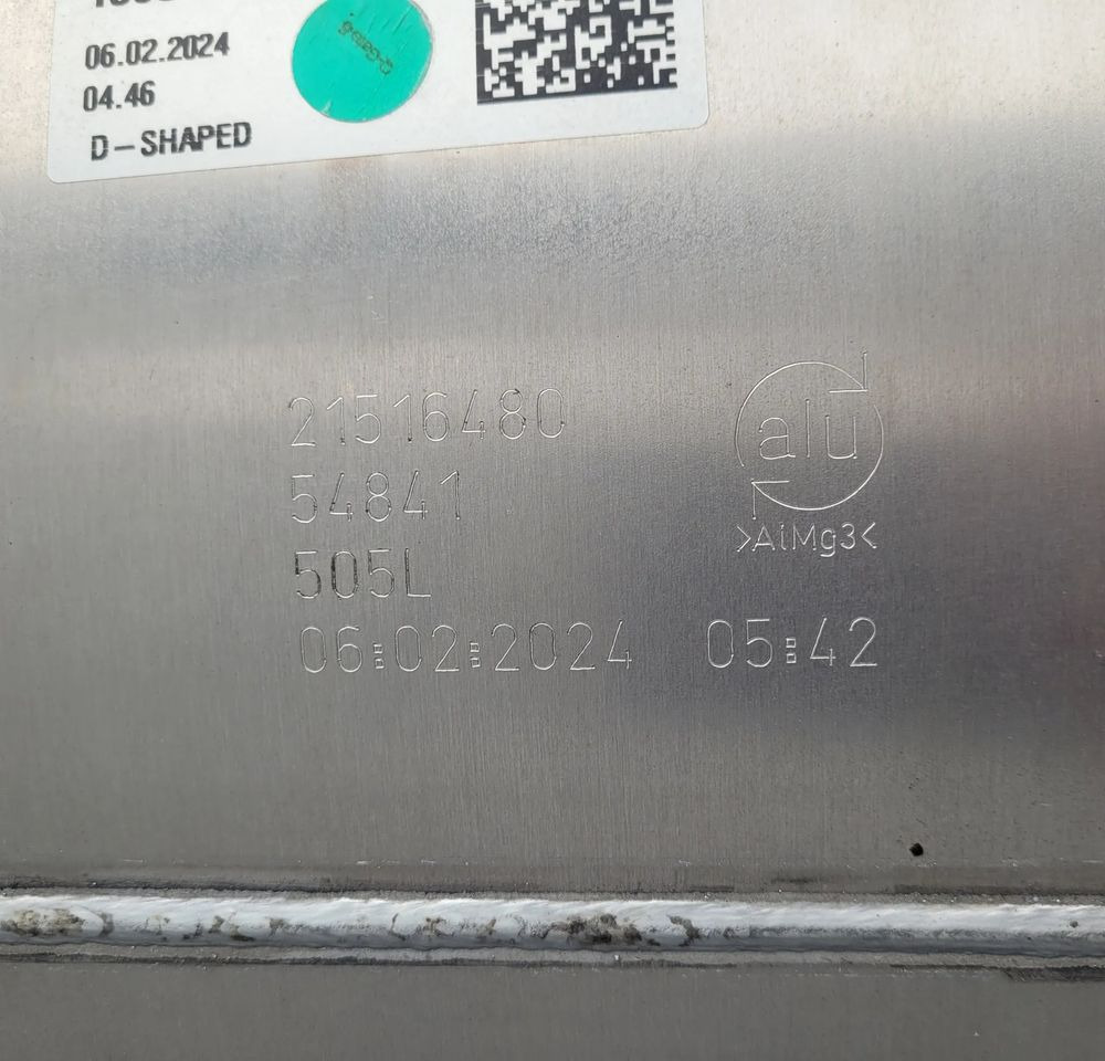 ZBIORNIK PALIWA VOLVO FH4 FH5 GAMA 160x55x68cm 505L 21516480 CHWALIM116 - Depósito de combustible para Camión: foto 4 ZBIORNIK PALIWA VOLVO FH4 FH5 GAMA 160x55x68cm 505L 21516480 CHWALIM116 - Depósito de combustible para Camión: foto 4