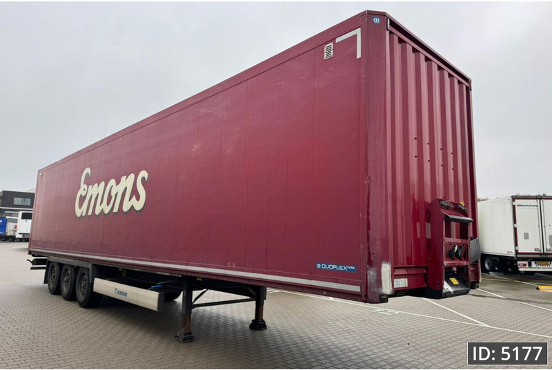 Krone SD / Disk brakes / Double stock - Semirremolque caja cerrada: foto 4 Krone SD / Disk brakes / Double stock - Semirremolque caja cerrada: foto 4