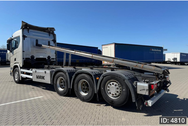 Scania R540 Topline, Euro 6, / 8x4 / BDF / Lift axle / frame 7.4 m - Camión portacontenedore/ Intercambiable: foto 2 Scania R540 Topline, Euro 6, / 8x4 / BDF / Lift axle / frame 7.4 m - Camión portacontenedore/ Intercambiable: foto 2