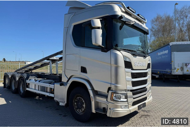 Scania R540 Topline, Euro 6, / 8x4 / BDF / Lift axle / frame 7.4 m - Camión portacontenedore/ Intercambiable: foto 4 Scania R540 Topline, Euro 6, / 8x4 / BDF / Lift axle / frame 7.4 m - Camión portacontenedore/ Intercambiable: foto 4