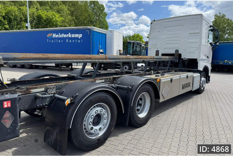 Volvo FH 500 Globetrotter, Euro 6, / 6x2 / Hydraulic body / frame 7.4 m / Tail lift - Camión portacontenedore/ Intercambiable: foto 5 Volvo FH 500 Globetrotter, Euro 6, / 6x2 / Hydraulic body / frame 7.4 m / Tail lift - Camión portacontenedore/ Intercambiable: foto 5