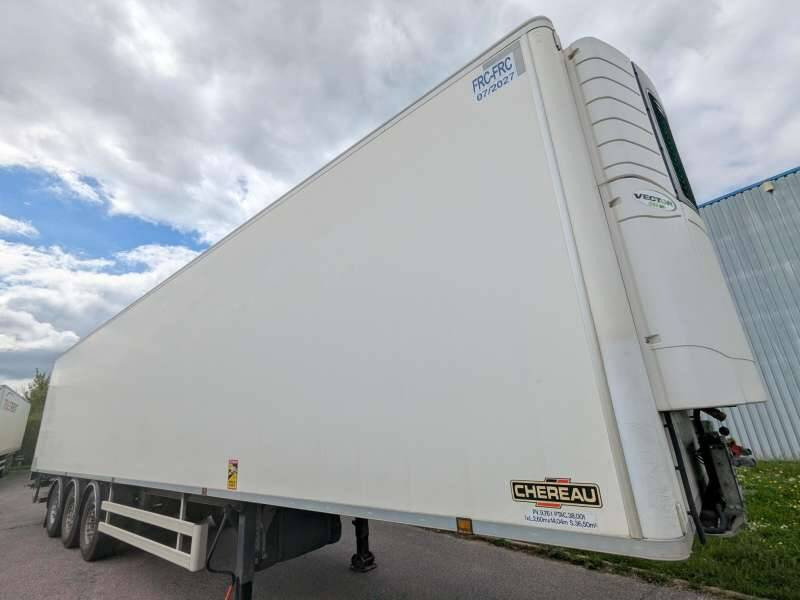 Semi-remorque 3 Essieux 38 TONNES HAYON CAISSE CHEREAU GROUPE CARRIER VECTOR 1950 MT - Semirremolque frigorífico: foto 3 Semi-remorque 3 Essieux 38 TONNES HAYON CAISSE CHEREAU GROUPE CARRIER VECTOR 1950 MT - Semirremolque frigorífico: foto 3