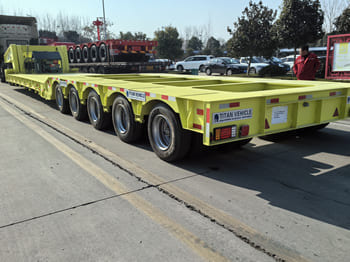 TITAN 120 ton detachable lowbed trailer for sale in Nigeria - Semirremolque: foto 1 TITAN 120 ton detachable lowbed trailer for sale in Nigeria - Semirremolque: foto 1