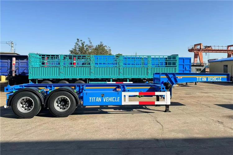 TITAN 2 Axle 20ft ISO Tank Chassis Trailer for Sale In Papua New Guinea - Semirremolque chasis: foto 2 TITAN 2 Axle 20ft ISO Tank Chassis Trailer for Sale In Papua New Guinea - Semirremolque chasis: foto 2