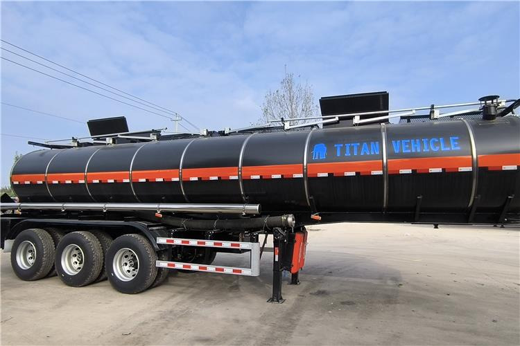TITAN 3 Axle Asphalt Tank Semi Trailer for Sale In Nigeria - Semirremolque cisterna: foto 5 TITAN 3 Axle Asphalt Tank Semi Trailer for Sale In Nigeria - Semirremolque cisterna: foto 5