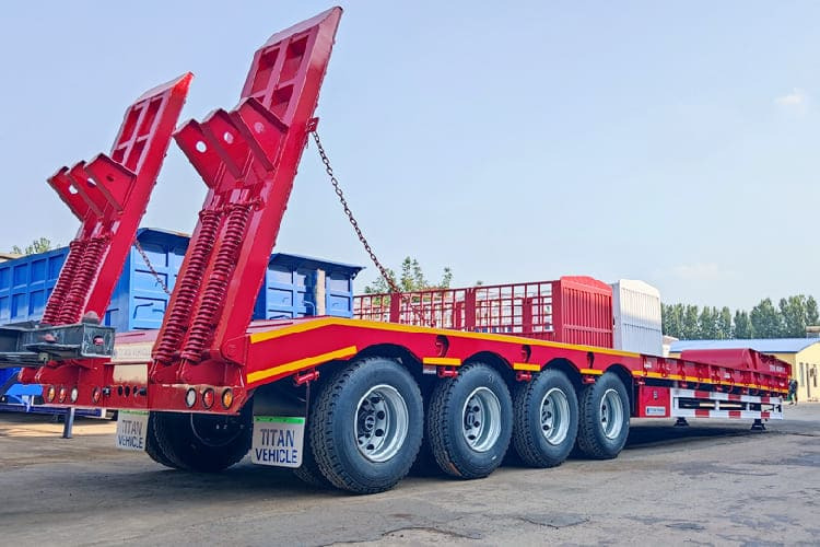 TITAN 4 Axle Low Loader Trailer for Sale in Jamaica - Semirremolque góndola rebajadas: foto 1 TITAN 4 Axle Low Loader Trailer for Sale in Jamaica - Semirremolque góndola rebajadas: foto 1