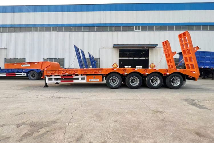 TITAN 4 Axle Lowbed Truck for Sale in Ghana - Semirremolque góndola rebajadas: foto 2 TITAN 4 Axle Lowbed Truck for Sale in Ghana - Semirremolque góndola rebajadas: foto 2