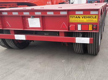 TITAN Folding Gooseneck Lowboy Trailers for Sale in Senegal - Semirremolque góndola rebajadas: foto 2 TITAN Folding Gooseneck Lowboy Trailers for Sale in Senegal - Semirremolque góndola rebajadas: foto 2