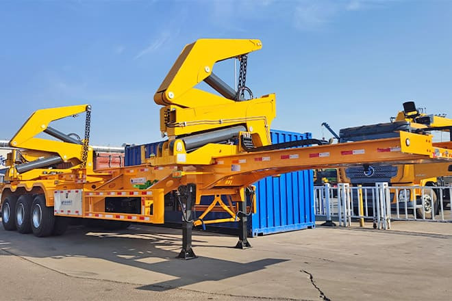 XCMG 40 Ton Sidelifter Container Trailer for Sale in Guyana - Semirremolque portacontenedore/ Intercambiable: foto 1 XCMG 40 Ton Sidelifter Container Trailer for Sale in Guyana - Semirremolque portacontenedore/ Intercambiable: foto 1