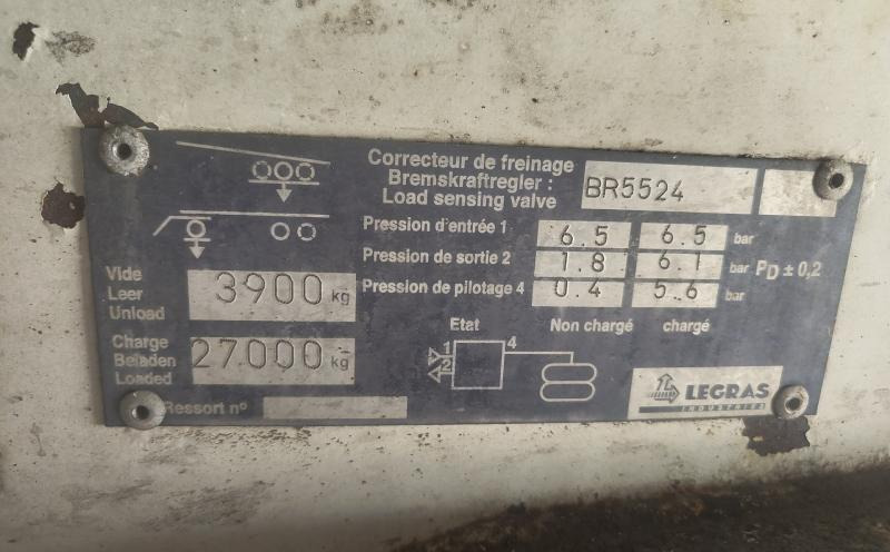 Semirremolque piso movil Legras Srem: foto 27 Semirremolque piso movil Legras Srem: foto 27