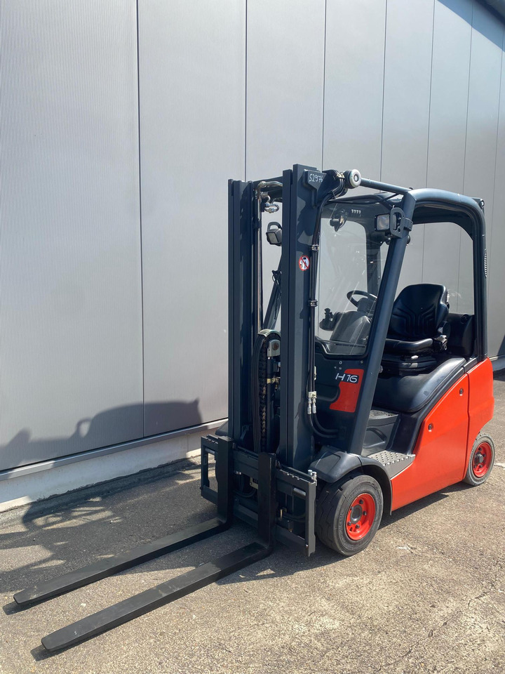 Linde Linde H 16 T - 2.575 h - Seitenschieber - - Carretilla elevadora de gas: foto 1 Linde Linde H 16 T - 2.575 h - Seitenschieber - - Carretilla elevadora de gas: foto 1