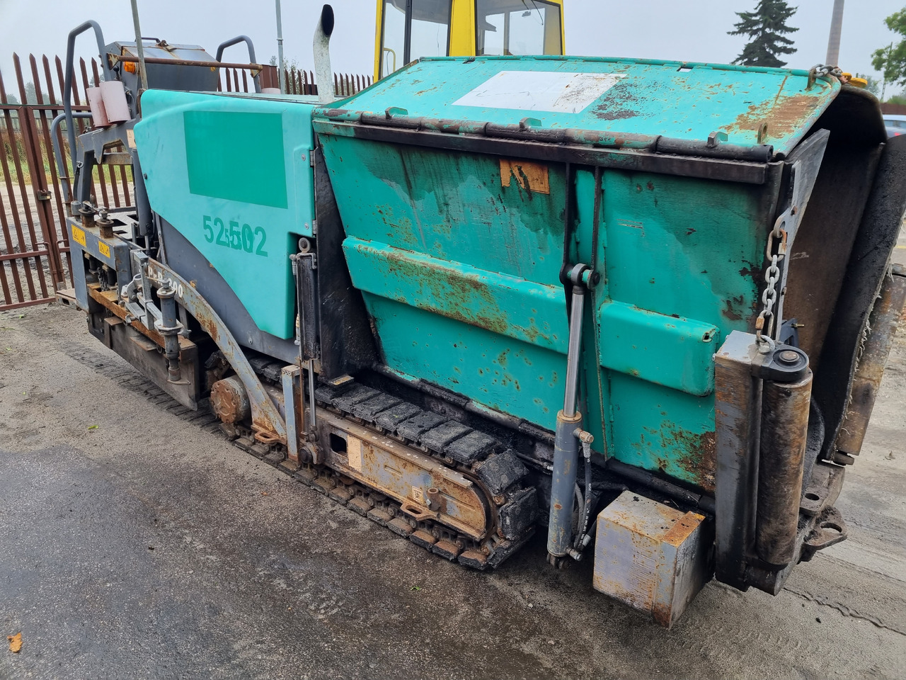 VÖGELE SUPER 800 - Pavimentadora de asfalto: foto 1 VÖGELE SUPER 800 - Pavimentadora de asfalto: foto 1