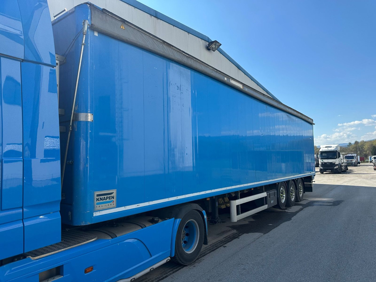 Knapen ALU LIFT E-Verdeck Müllplane - Semirremolque piso movil: foto 1 Knapen ALU LIFT E-Verdeck Müllplane - Semirremolque piso movil: foto 1