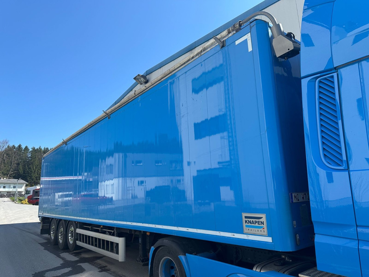Knapen ALU LIFT E-Verdeck Müllplane - Semirremolque piso movil: foto 2 Knapen ALU LIFT E-Verdeck Müllplane - Semirremolque piso movil: foto 2