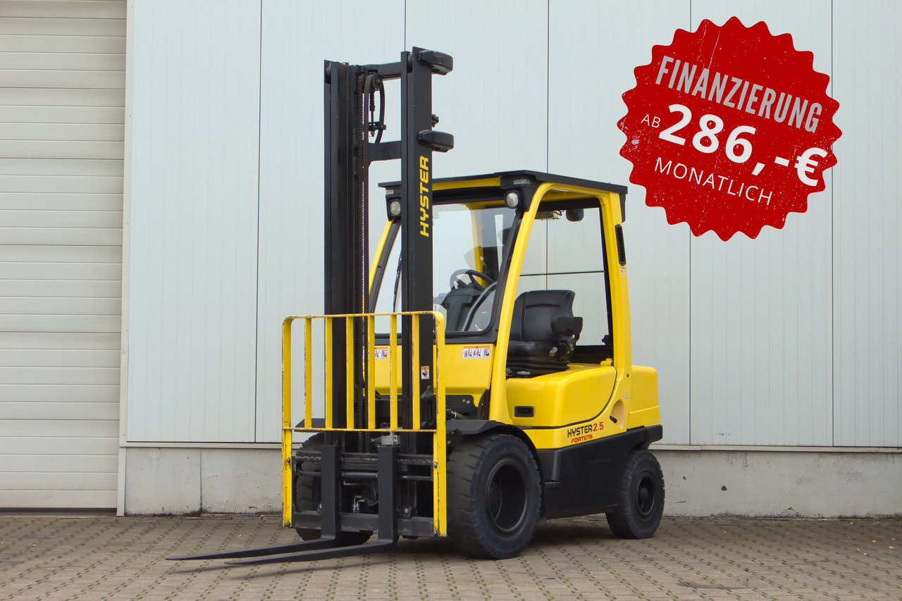 HYSTER Hyster H2.5FT - nur 1370h - Bj. 2013 - mit Beleuchtung - Carretilla elevadora diésel: foto 1 HYSTER Hyster H2.5FT - nur 1370h - Bj. 2013 - mit Beleuchtung - Carretilla elevadora diésel: foto 1