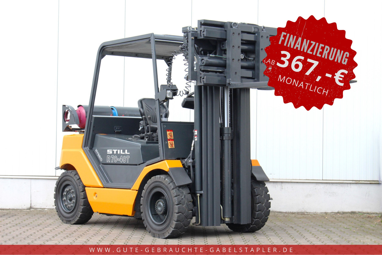 STILL R70-40T Gas Triplex 4t Klammergabel - Carretilla elevadora de gas: foto 1 STILL R70-40T Gas Triplex 4t Klammergabel - Carretilla elevadora de gas: foto 1
