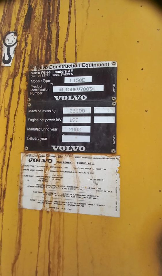 Volvo L150E - Otros maquinaria: foto 2 Volvo L150E - Otros maquinaria: foto 2