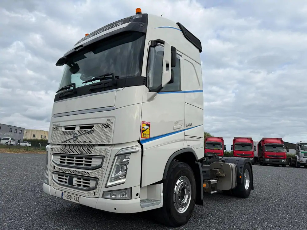 Volvo FH 500 Globetrotter Jantes alcoa*Hydraulique*Euro6 - Cabeza tractora: foto 1 Volvo FH 500 Globetrotter Jantes alcoa*Hydraulique*Euro6 - Cabeza tractora: foto 1