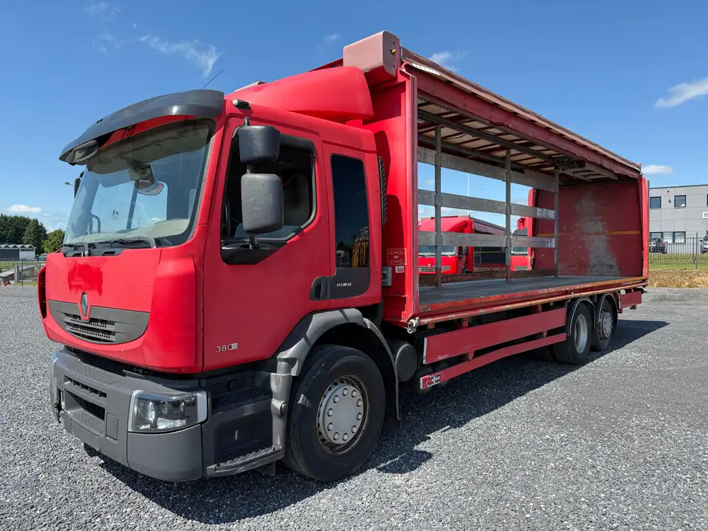 Renault Premium *451.000 km*Hayon 2500 kg*Full pneumatique*Euro5 - Camión lona: foto 1 Renault Premium *451.000 km*Hayon 2500 kg*Full pneumatique*Euro5 - Camión lona: foto 1