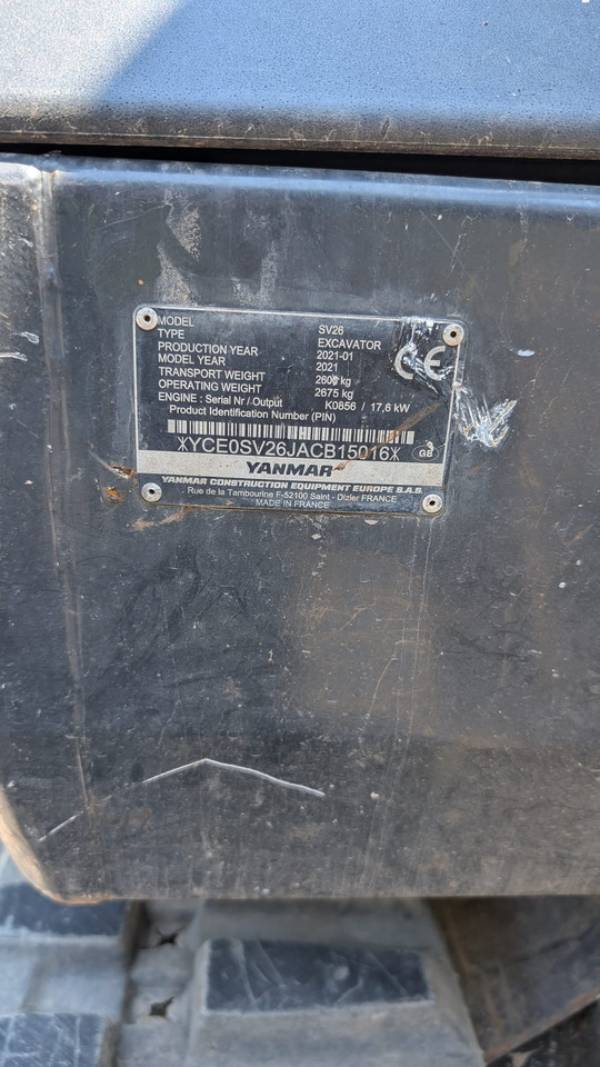 YANMAR SV26 - Miniexcavadora: foto 5 YANMAR SV26 - Miniexcavadora: foto 5