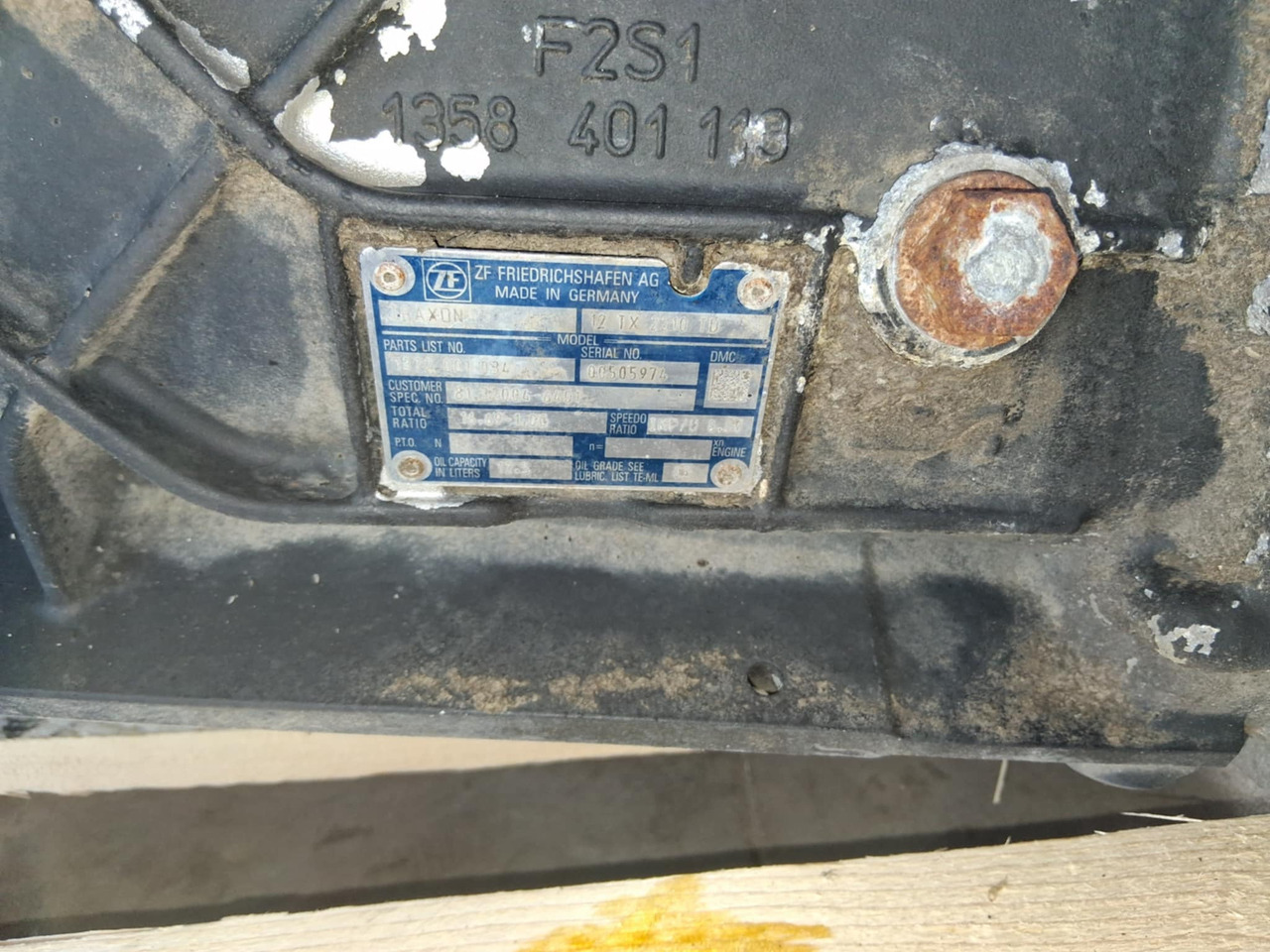 MAN TGS - Caja de cambios: foto 3 MAN TGS - Caja de cambios: foto 3