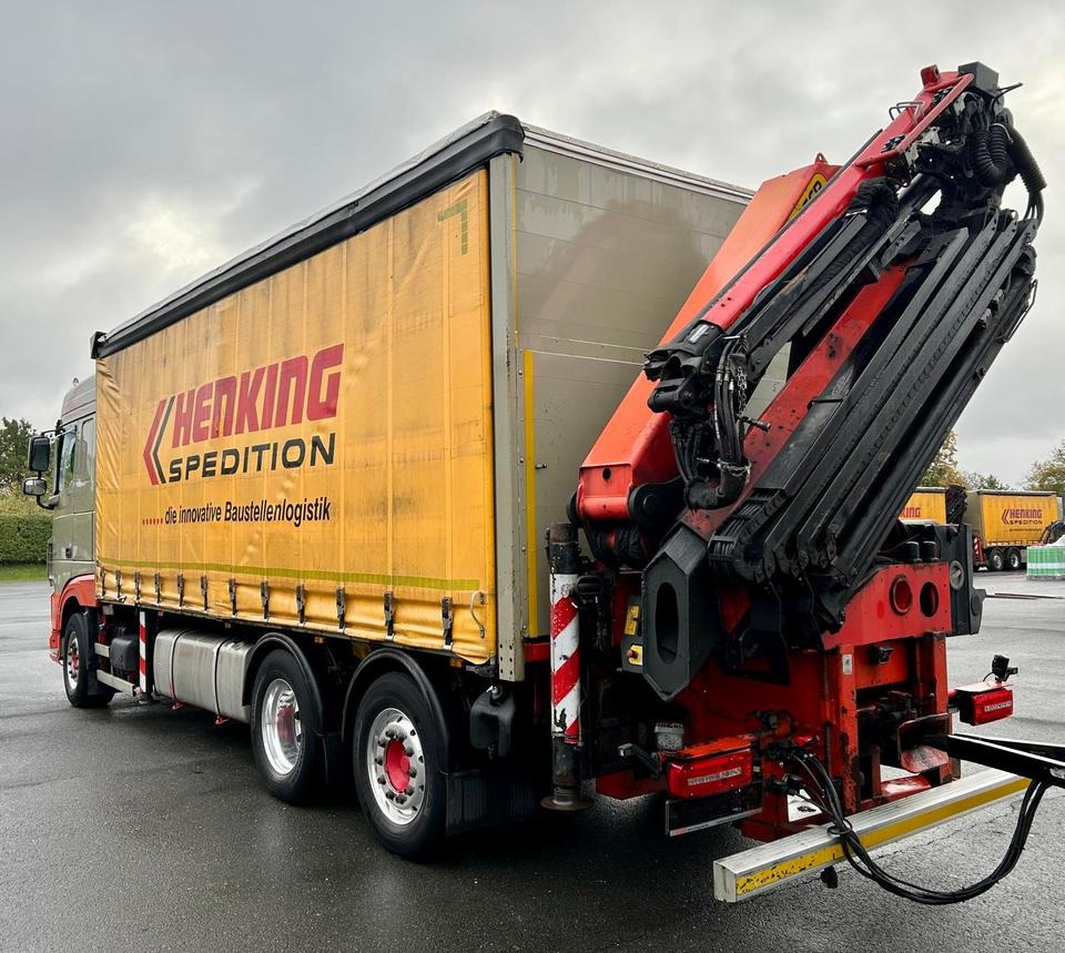 DAF XF 460 FAN + PALFINGER + 16mtr + Lenkachse + EURO 6 - Camión lona: foto 5 DAF XF 460 FAN + PALFINGER + 16mtr + Lenkachse + EURO 6 - Camión lona: foto 5