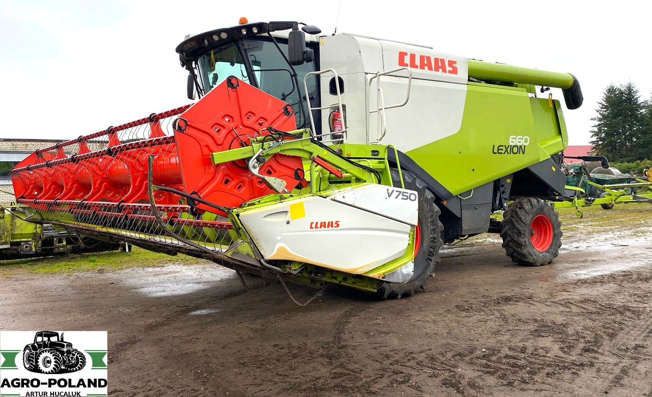 CLAAS LEXION 660 - 2013 ROK - 2326 H - VARIO 750 - NOWSZY MODEL - Cosechadora de granos: foto 1 CLAAS LEXION 660 - 2013 ROK - 2326 H - VARIO 750 - NOWSZY MODEL - Cosechadora de granos: foto 1