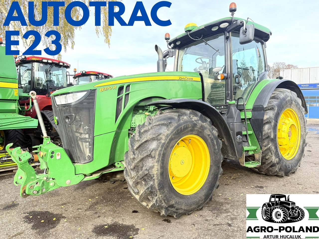 JOHN DEERE 8370 R - E23 - 2017 ROK - GPS - AUTOTRAC - Tractor: foto 1 JOHN DEERE 8370 R - E23 - 2017 ROK - GPS - AUTOTRAC - Tractor: foto 1