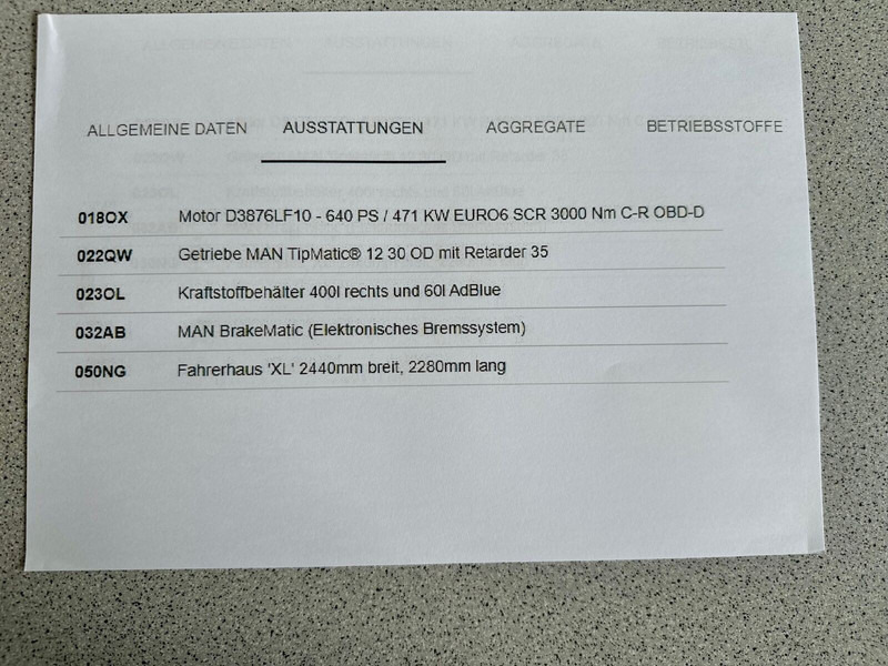 MAN TGS 33.640 6x4 Kipphydraulic-Retarder - Cabeza tractora: foto 5 MAN TGS 33.640 6x4 Kipphydraulic-Retarder - Cabeza tractora: foto 5